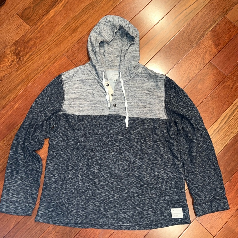 Mens Lucky Brand Hooded Knitwear Shirt